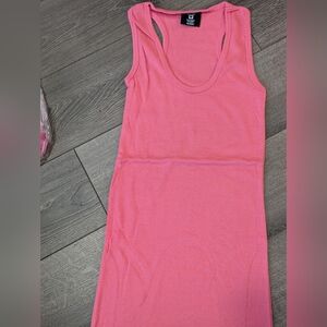 ICON Coral Pink Racerback Scoop Tank
